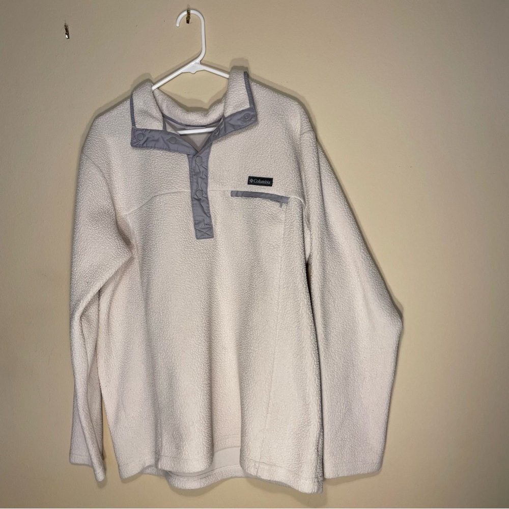 Large Columbia Button Down Fleece - image 1